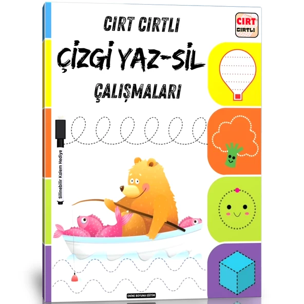 Cırt Cırtlı Çizgi YAZ-SİL Çalışmaları ürün görseli 1