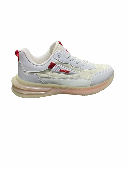 Wickers Erkek Sneaker Günlük Spor Ayakkabı Beyaz-Bej ürün görseli 1
