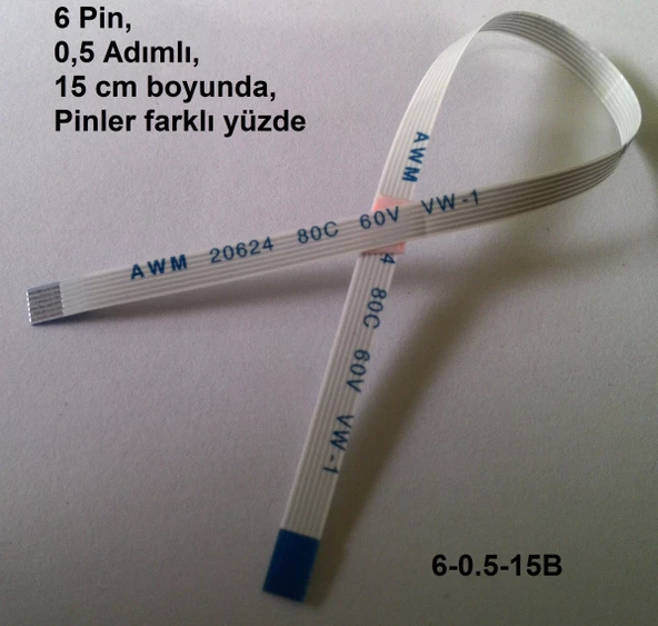 JBL Flip3 ,Flip4 Flip5, Flip6  flex kablosu. Tuş takımı flex kablosu  6-0.5-15B ürün görseli 1