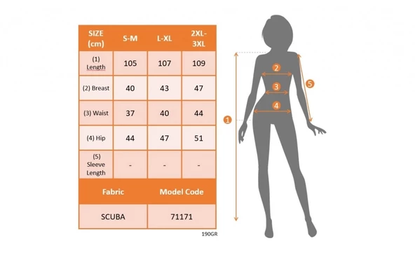 Kadın Bodycon Midi Boy Dalgıç Elbise - Resim 4