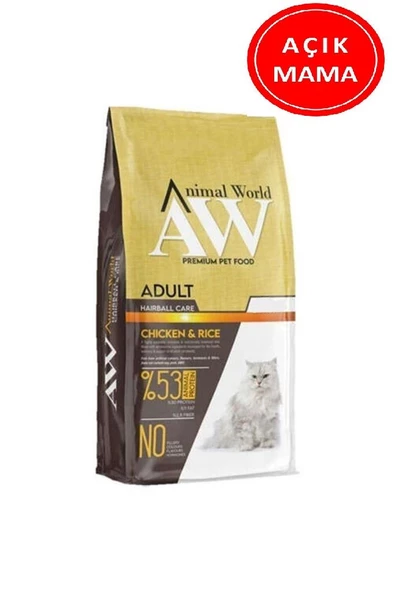 Animal World Tavuk Etli Kedi Maması 1 Kg AÇIK ürün görseli 1