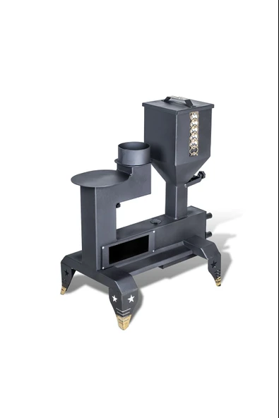 Etinova Pelet Soba Eti-M001 Mini Pelet Sobası - Resim 4