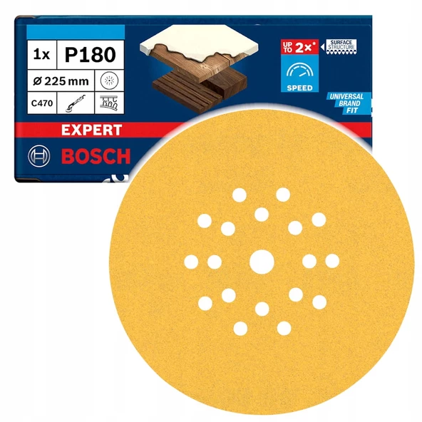 Bosch EXPERT C470 Zımp.Kğdı 225m 180K 19D 25li ürün görseli 1