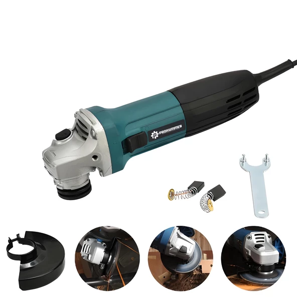 Prohummer Devir Ayarsız Avuç Taşlama 125mm (Mavi) PH-T010 ürün görseli 1