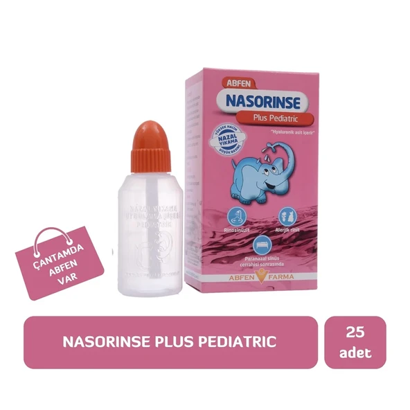 Abfen Nasorinse Plus Pediatrik Burun Yıkama Kiti 25 Adet ürün görseli 1