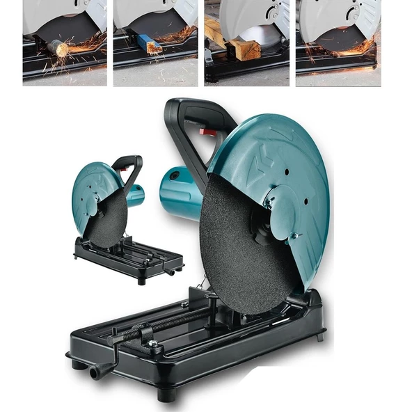 Prohummer 2000 Watt Bakır Sargılı 355 mm Metal Profil Kesme Makinası PH207 ürün görseli 1