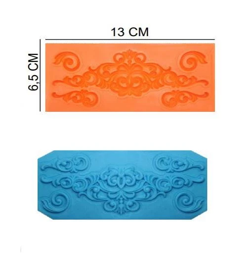ŞEKER HAMUR KALIBI SİLİKON TAC 6,5*13 CM ürün görseli 1