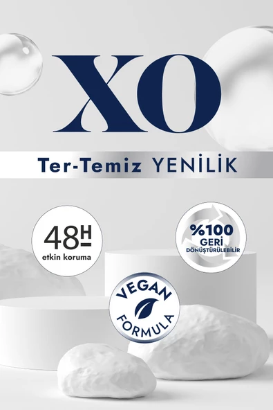 XO Extreme Protect Erkek Sprey Deodorant 150 ml - Resim 2