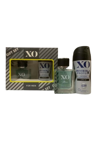 XO Parfüm Mithra 50 ml + İnvisible Deodorant 150 ml ürün görseli 1