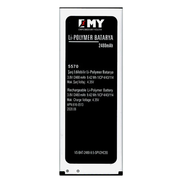 Vestel Venus V3 5570 Uyumlu EMY Batarya ürün görseli 1