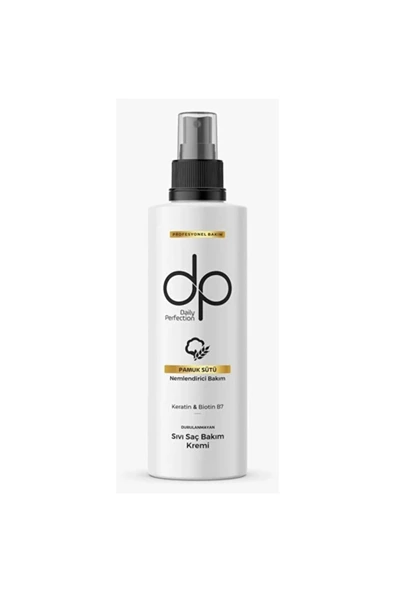 DP Daily Perfection Pamuk Sütü Buğday Proteini Sıvı Saç Bakım Kremi 180 ml ürün görseli 1