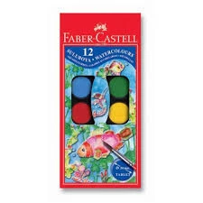 Faber-Castell Suluboya 12 Renk Küçük Boy ürün görseli 1