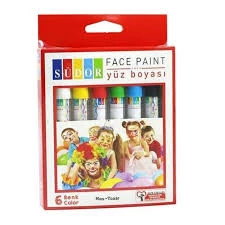 Südor Yüz Boyası 6 Renk ürün görseli 1