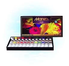 Maries Akrilik Boya Seti 12 Renk 12ML ürün görseli 1