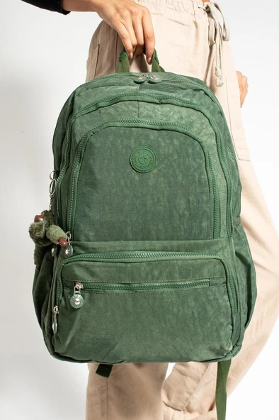 571 Collection Klinkır Kadın Sırt Çantası Çok Cepli Hafif Kumaş 43*30 Cm Yağmur Geçirmez ürün görseli 1