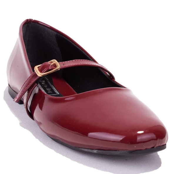 Dagoster DZA07-115052 Bordo Günlük Babet Kadın Ayakkabı ürün görseli 1