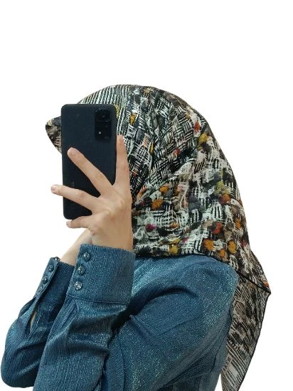 AKER İPEK KREP SATEN EŞARP 7921701 ürün görseli 1