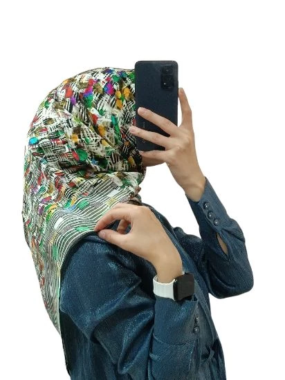 AKER İPEK KREP SATEN EŞARP 7921701 - Resim 8