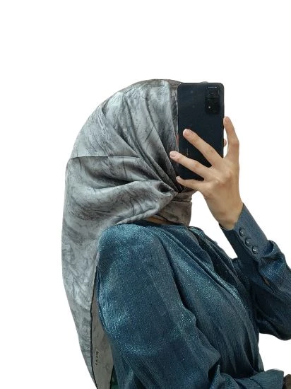 AKER İPEK KREP SATEN EŞARP 8924701 - Resim 11