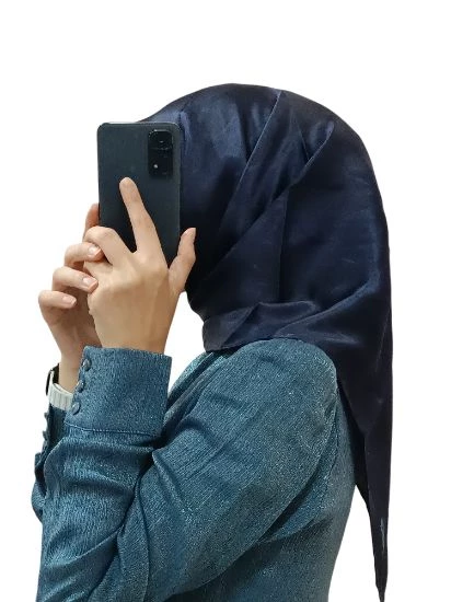 AKER İPEK KREP SATEN EŞARP 8924701 - Resim 4