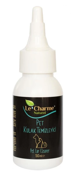 Le Charme Naturel Pet Kulak Temizleme Solüsyonu 50 ml ürün görseli 1