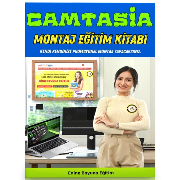 Camtasia Eğitim Kitabı ürün görseli 1