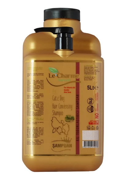 Le Charme Naturel Kıl Yoğunlaştırıcı Şampuan 5 lt ürün görseli 1