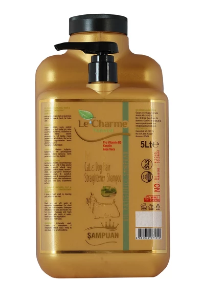 Le Charme Naturel Kıl Yatıştırıcı Şampuan 5 lt ürün görseli 1
