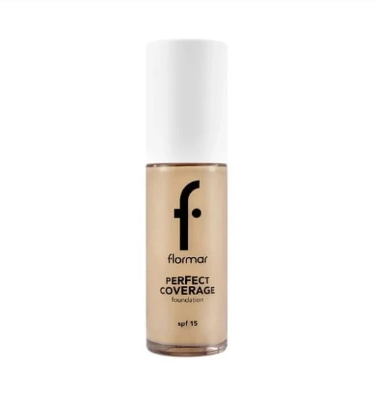 Flormar Perfect Coverage Foundation 102 Soft Beige - Resim 2
