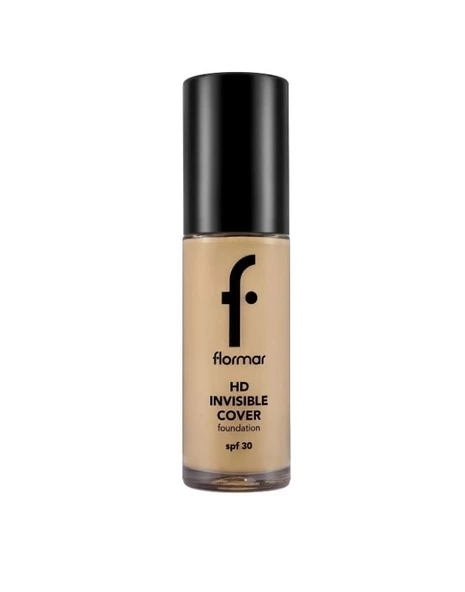Flormar Invisible Cover HD Foundation 080 Soft Beige - Resim 2