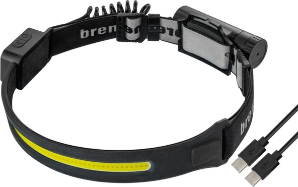 Brennenstuhl LuxPremium Şarjlı LED Gece/Gündüz Sensörlü 500 Lümen IP44 Lisanslı Ayarlanabilir Kafa Lambası ürün görseli 1