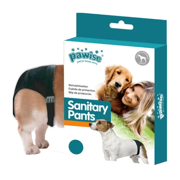 Pawise Köpek Regl Külodu Siyah Medium 32-39 Cm ürün görseli 1