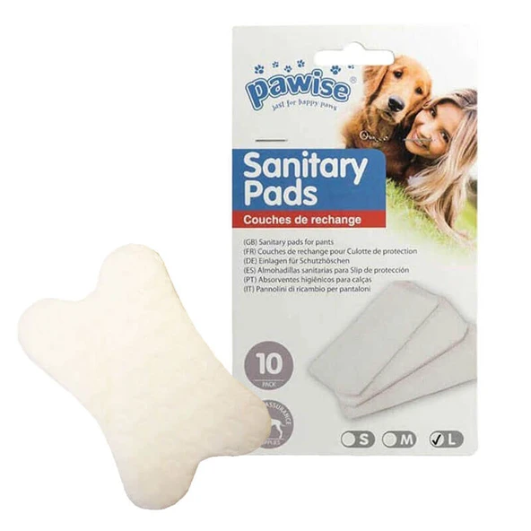 Pawise Köpek Regl Pedi Large-Maxi  10'lu Paket ürün görseli 1
