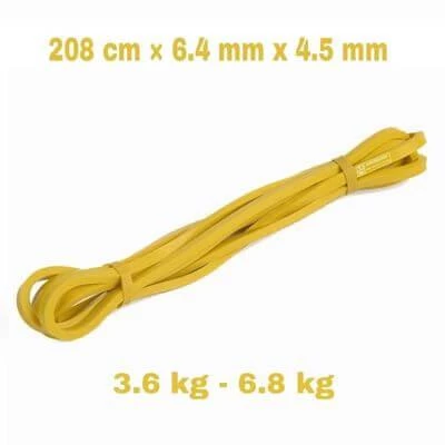Powerband Direnç Lastiği ve Egzersiz Bandı Sarı X-Light ürün görseli 1