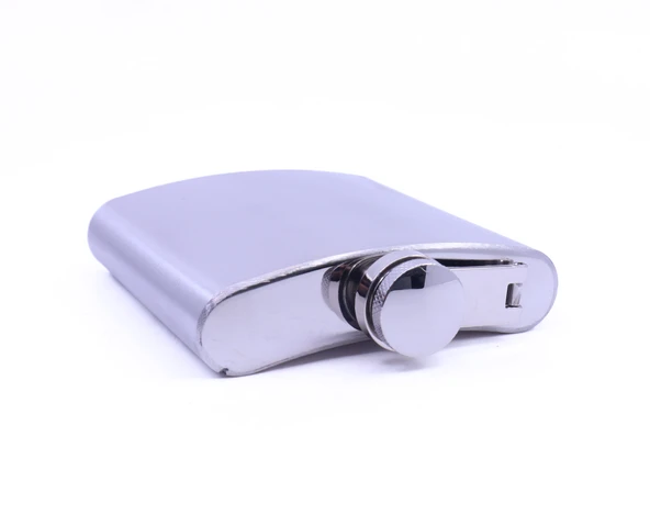 Paslanmaz Çelik Cep Matarası - Hip Flask 6 OZ - Resim 4