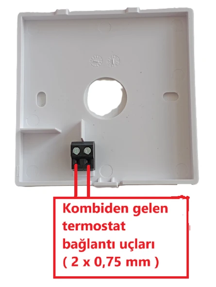Syntech kablolu Programlanabilir Oda Termostatı SYN 177 dijital - Resim 5