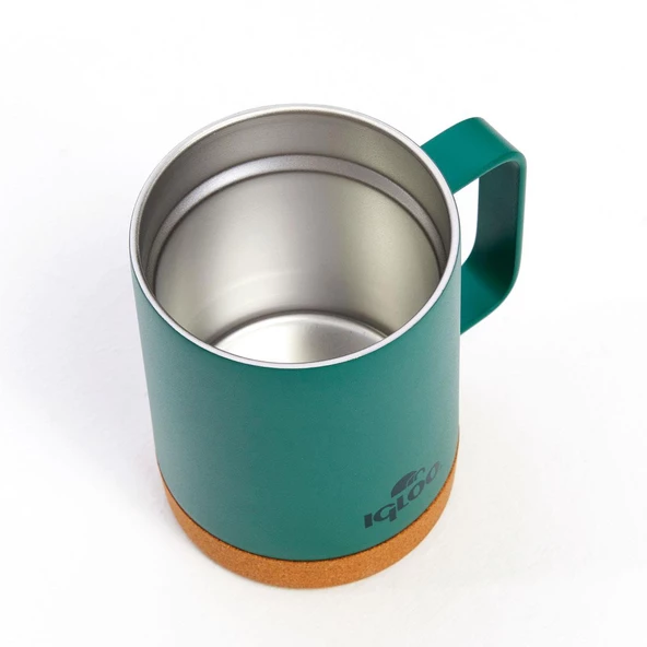 Igloo Cork Mug 350ml-YEŞİL - Resim 3