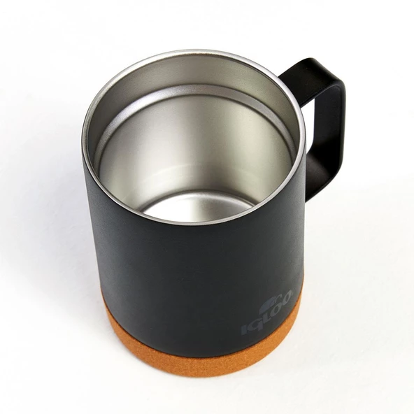 Igloo Cork Mug 350ml-SİYAH - Resim 3
