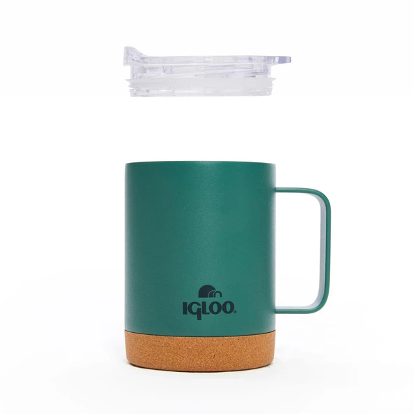 Igloo Cork Mug 350ml-YEŞİL - Resim 5