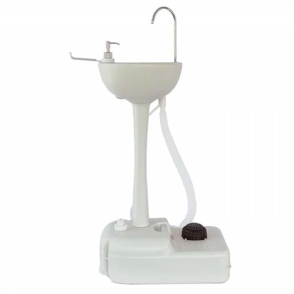 Porvaletti Portatif Lavabo 17lt Temiz Su Tanklı ürün görseli 1