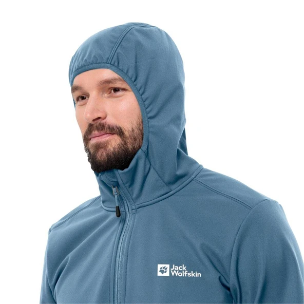 Jack Wolfskin 1307471-C0415 Bornberg M Erkek Softshell Ceket - Resim 4