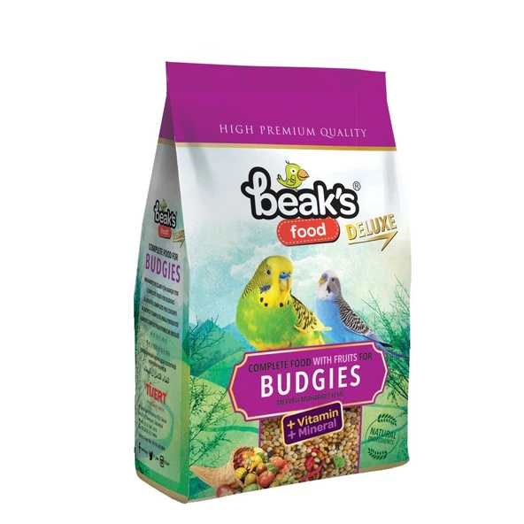 BEAKS Meyveli Muhabbet Kuşu Yemi 400 Gr ürün görseli 1