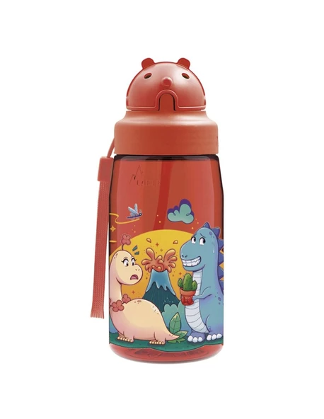 Laken OBY Kapaklı TRITAN Şişe 0,45L- DINOS LOVE LKOBYDL ürün görseli 1