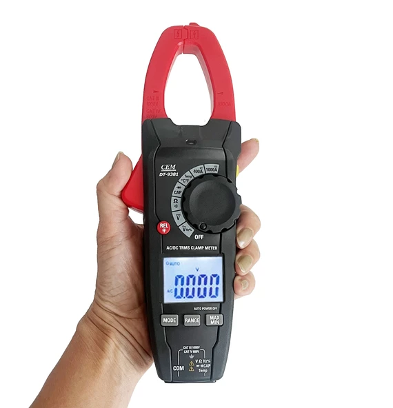 CEM DT-9381 Pens Ampermetre - Resim 4