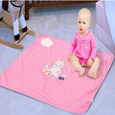 Çocuk Battaniyesi Ninni Söyleyen Battaniye Pembe 90x80 Cm ürün görseli 1