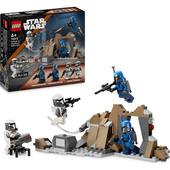 Lego Star Wars: The Mandalorian Mandalore Pususu Savaş Paketi 75373 ürün görseli 1