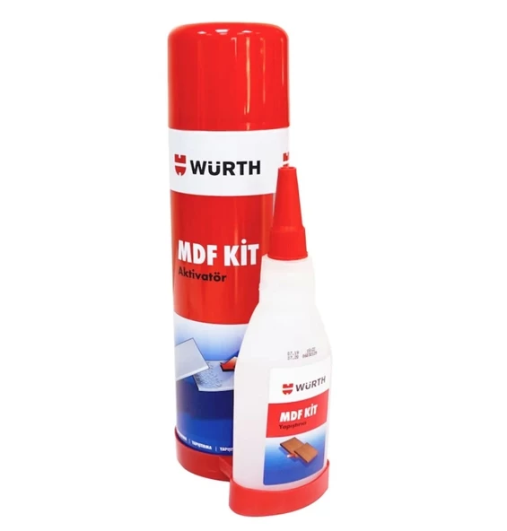 Würth Mdf Kit Aktivatör Hızlı Yapıştırıcı 100ml + 500ml ürün görseli 1