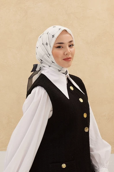 SİLK HOME OLİNDA İPEK KARIŞIMLI EŞARP 48001-50 ürün görseli 1