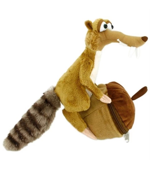 Peluş Ice Age Scrat ve Hediyesi - Resim 2