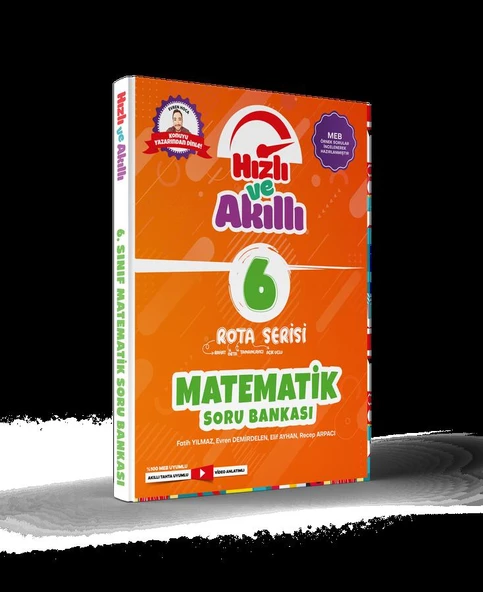 6. Sınıf Matematik Rota Soru Bankası Hızlı ve Akıllı Tammat Yayıncılık ürün görseli 1